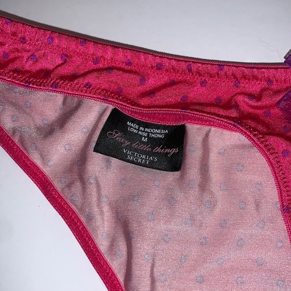 M Sexy Little Things Silky Thong Victoria’s Secret - Picture 3 of 6